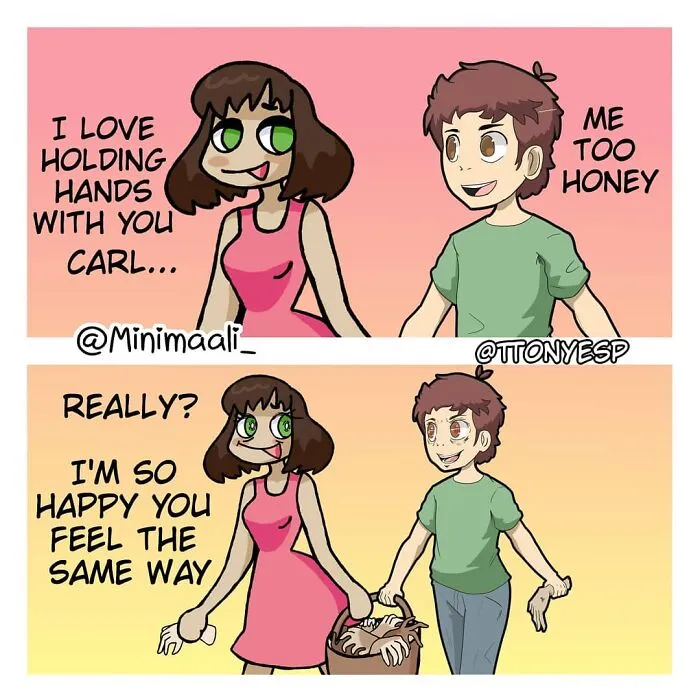 30 New Hilarious Comics With Dark Twisted Endings By Tony Esp