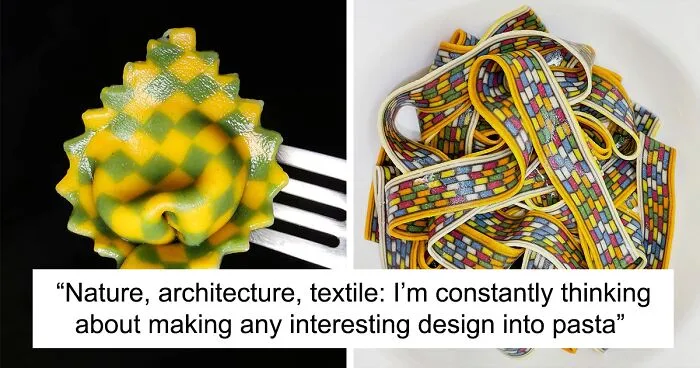 30 Unique Pasta Designs By This Chef That Went Viral On Social Media