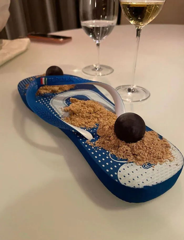 Got Sandy Feet As A Dessert