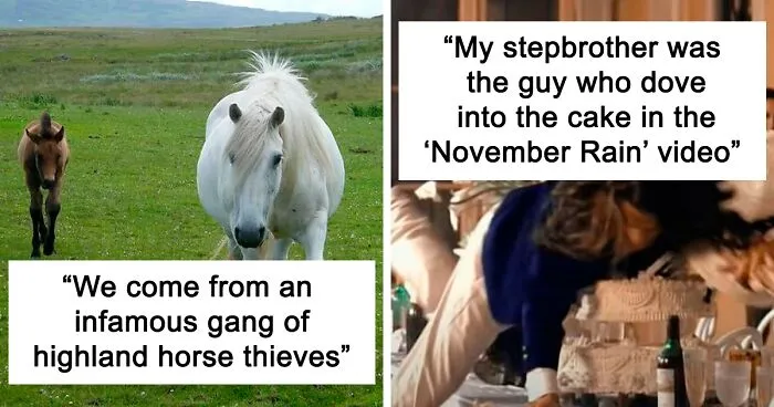 Someone Online Asked, “Who Is The Most Famous Person In Your Family?”, And 30 Delivered