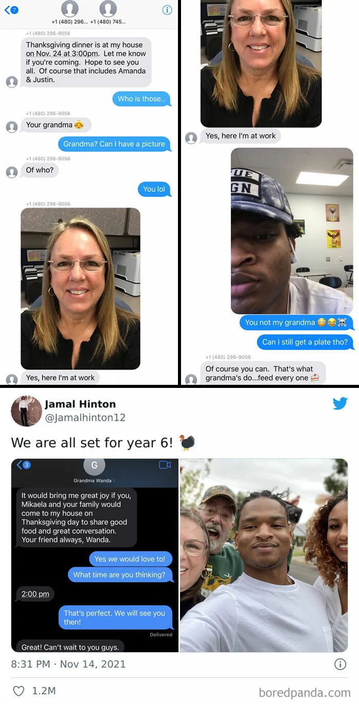 Grandma Accidentally Invites Stranger To Thanksgiving - Now, They’re Like Family