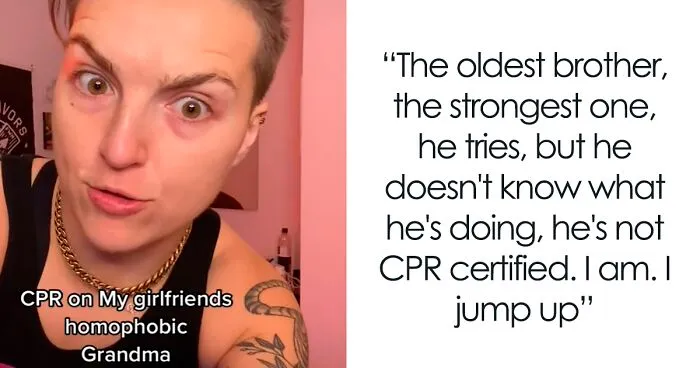 Woman Shares How She Saved Her Girlfriend's Grandma's Life During Christmas Dinner After She Made Homophobic Remarks At The Table