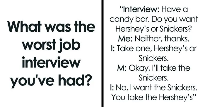 30 Times Job Interviews Made The Users Of This Online Group Feel Baffled As They Were So Bizarre And Disorganized