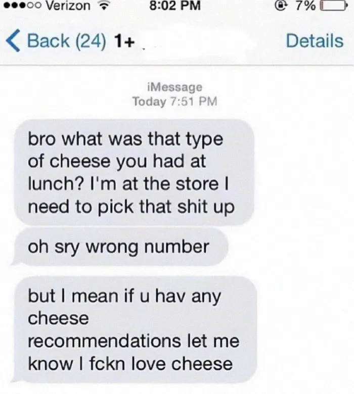 Sorry, Wrong Number.... Anyone?