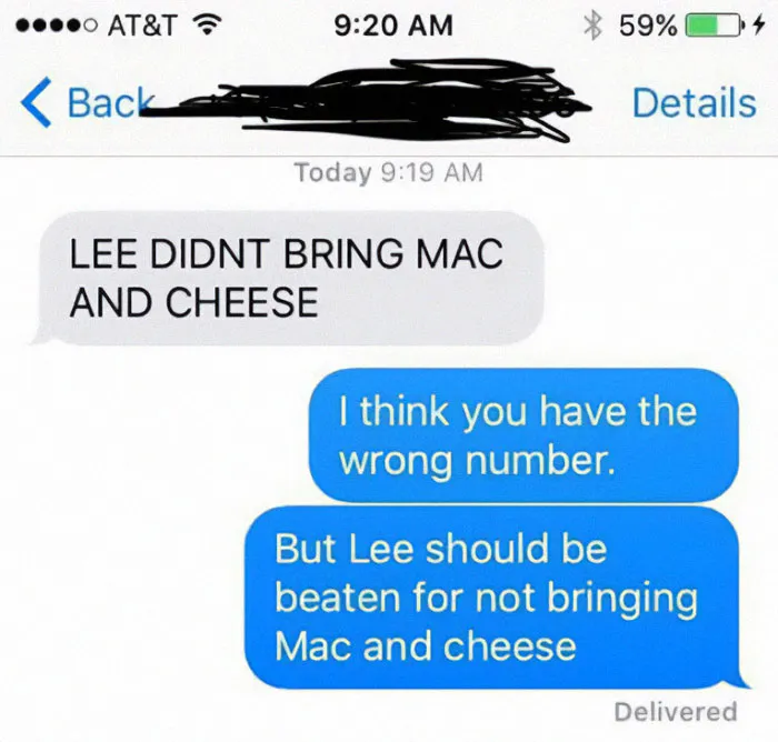 My Favorite Thanksgiving Text Ever