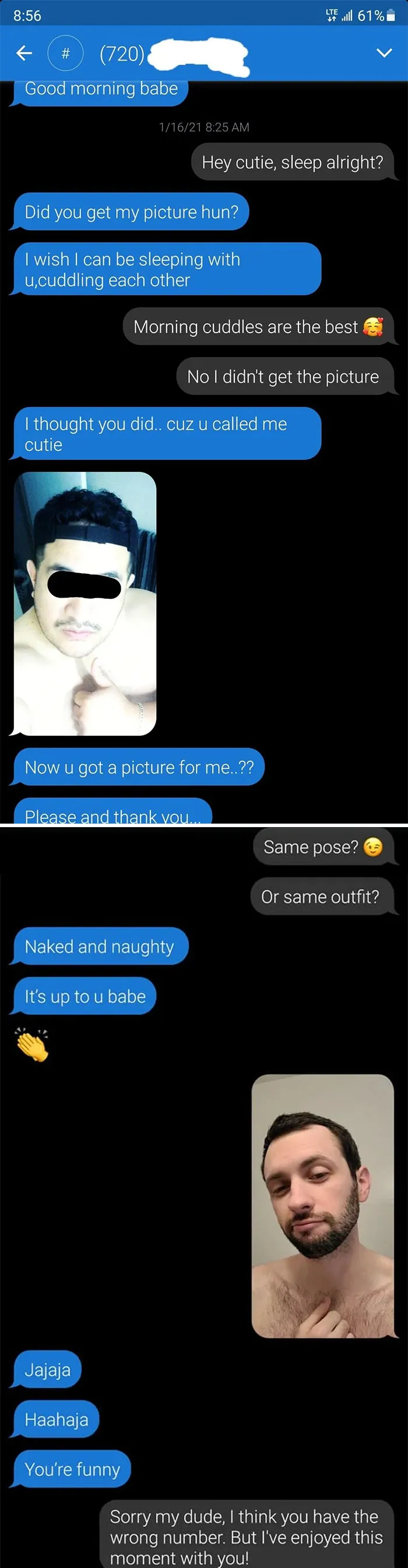 You Won't Believe The "Wrong Number" Text I Got This Morning