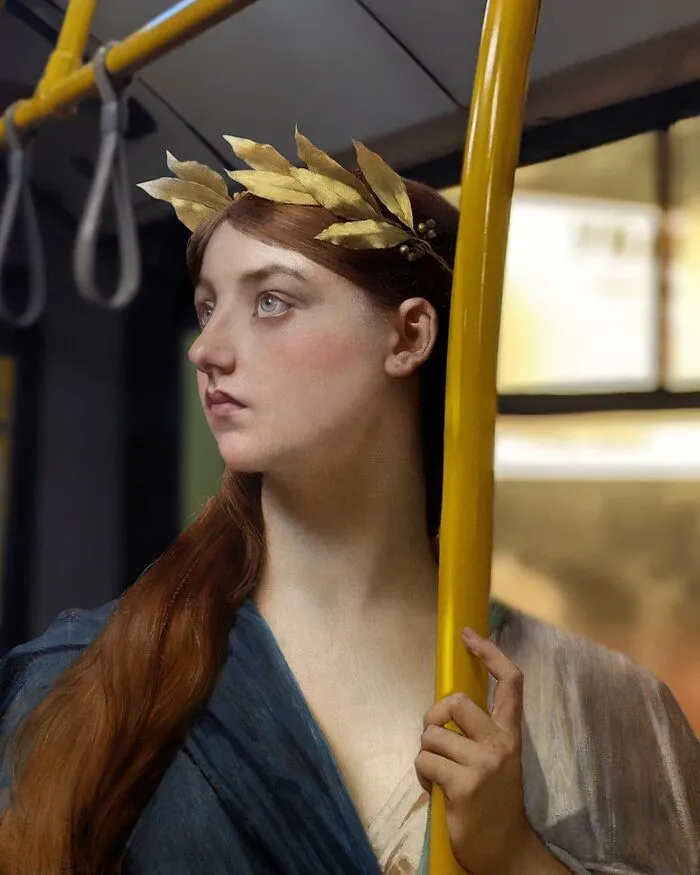 Este artista coloca a personajes de la pintura clásica en la realidad moderna y encajan a la perfección (25 nuevas fotos)