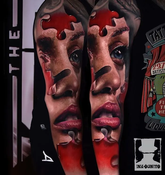 Artist Makes Surprisingly Realistic Tattoos, And Here Are His 55 Best Ones