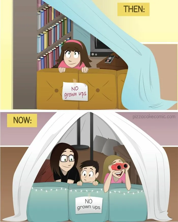 Artist Shares Her Best 40 Comics That Show What Family Life With A Feisty Cat Is Like