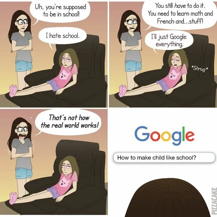 Artist Shares Her Best 40 Comics That Show What Family Life With A Feisty Cat Is Like