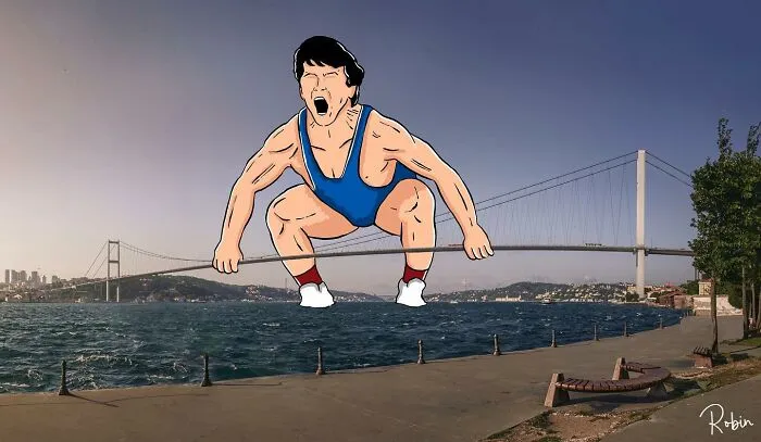 62 Creative Illustrations Drawn On Scenic Photos By Robin Yayla Might Inspire You To See The World From A New Angle