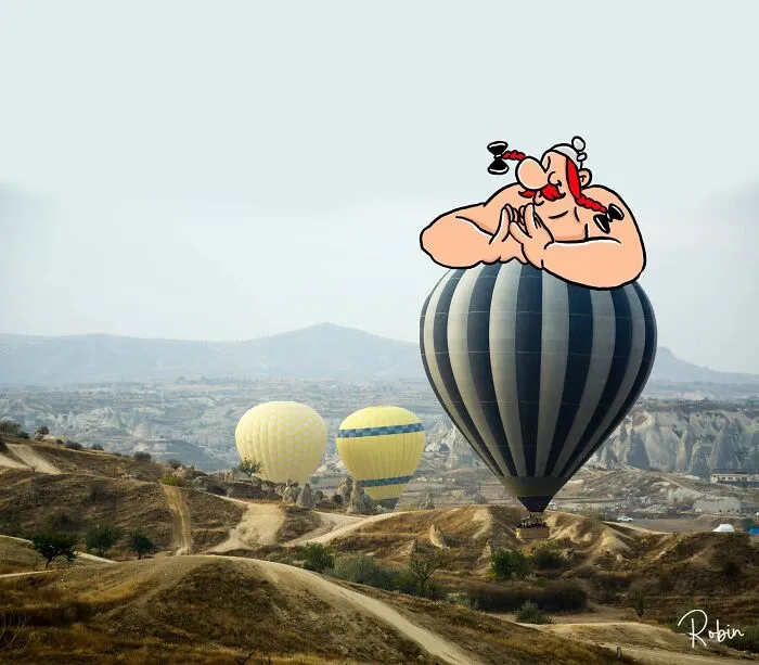 62 Creative Illustrations Drawn On Scenic Photos By Robin Yayla Might Inspire You To See The World From A New Angle