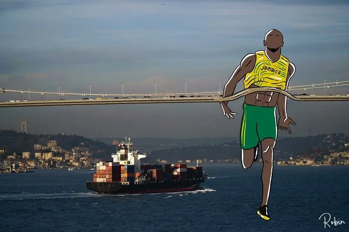 62 Creative Illustrations Drawn On Scenic Photos By Robin Yayla Might Inspire You To See The World From A New Angle