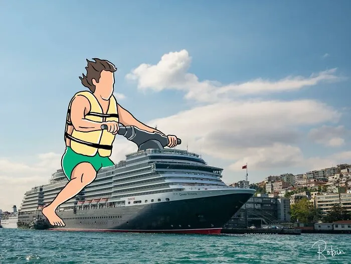 62 Creative Illustrations Drawn On Scenic Photos By Robin Yayla Might Inspire You To See The World From A New Angle