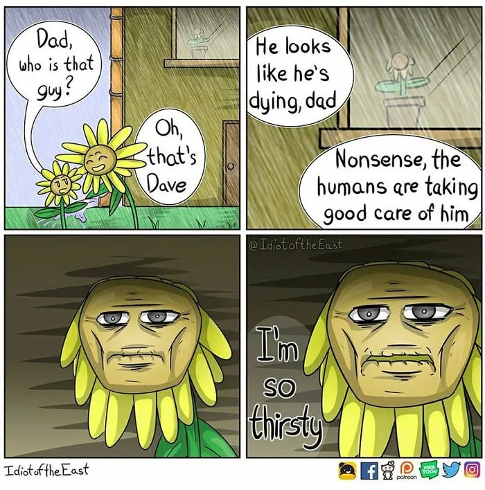 Artist Creates Fun Comics That Illustrate Familiar Life Situations (50 Pics)