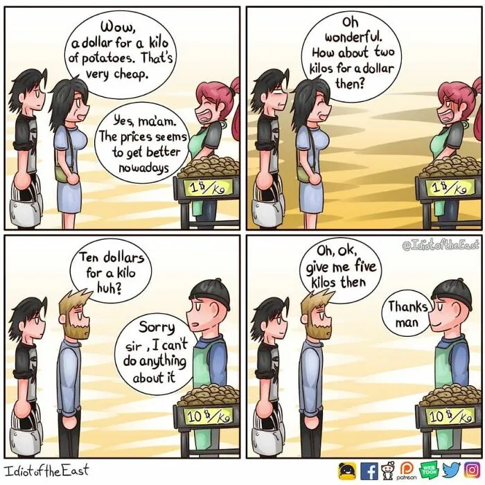Artist Promises To Amuse You With His Stupid Comics