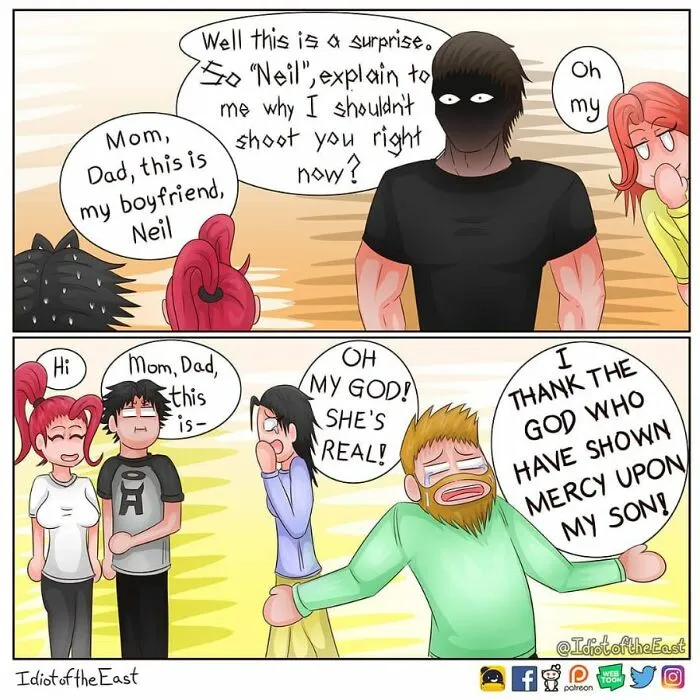 Artist Creates Fun Comics That Illustrate Familiar Life Situations (50 Pics)