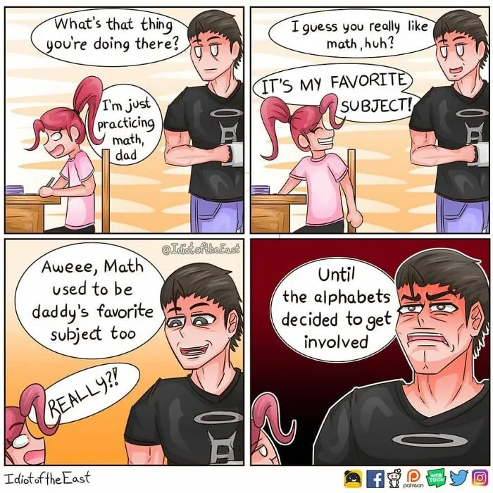 Artist Creates Fun Comics That Illustrate Familiar Life Situations (50 Pics)