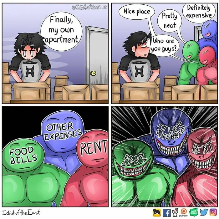 Artist Creates Fun Comics That Illustrate Familiar Life Situations (50 Pics)