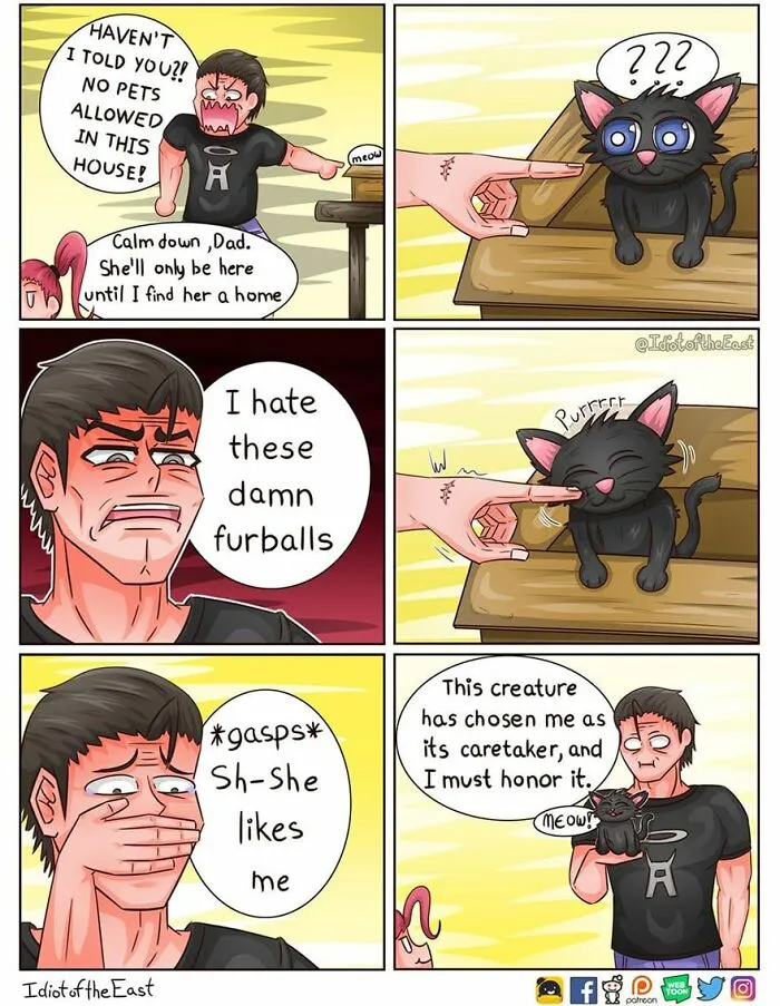 Artist Creates Fun Comics That Illustrate Familiar Life Situations (50 Pics)