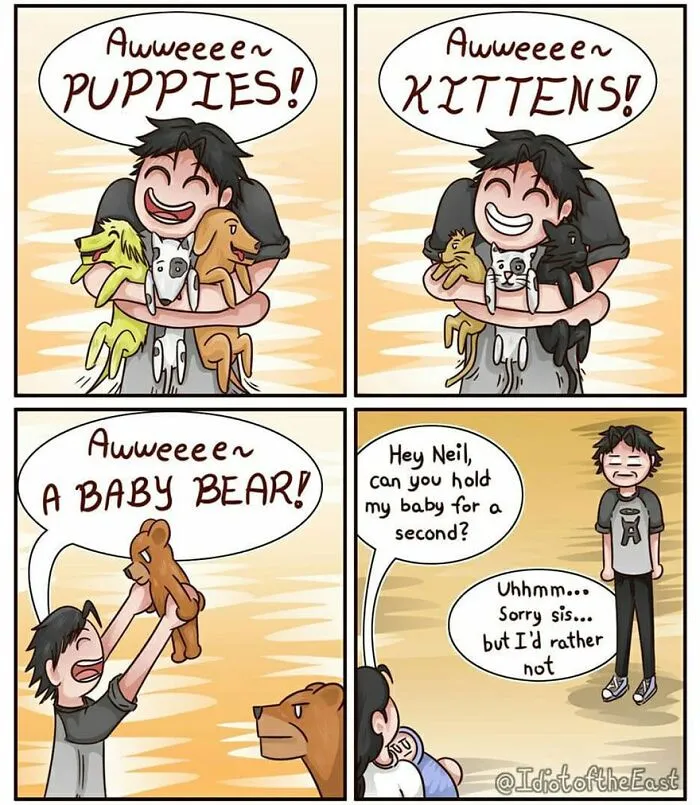 Artist Creates Fun Comics That Illustrate Familiar Life Situations (50 Pics)