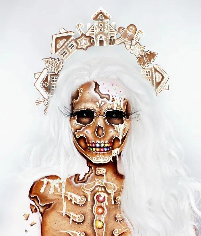 Gingerbread Skull