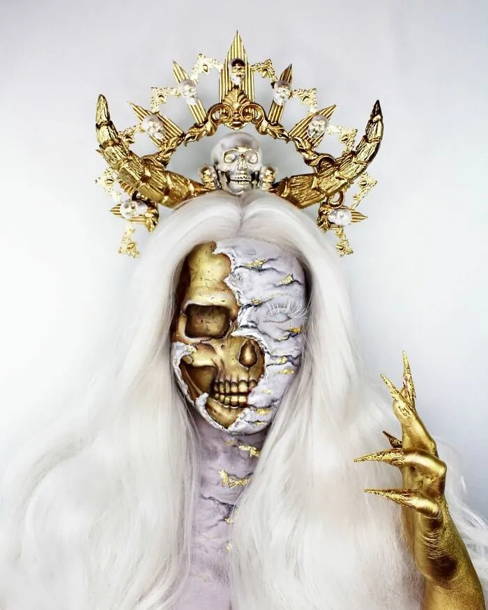 Gold Skull