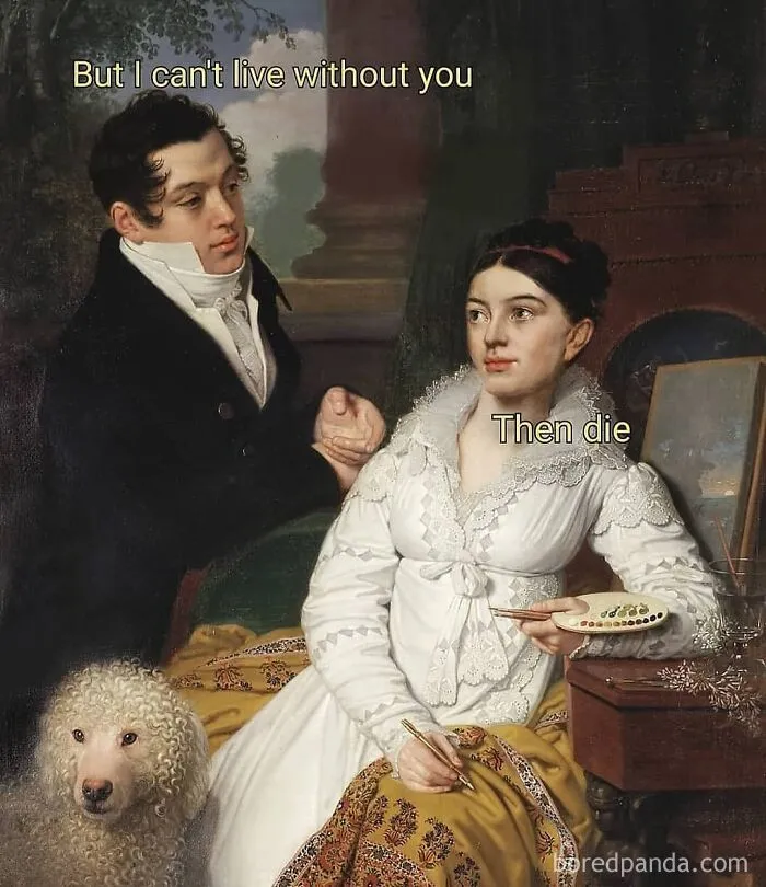 40 Of The Funniest Classical Art Memes Shared On This Online Group