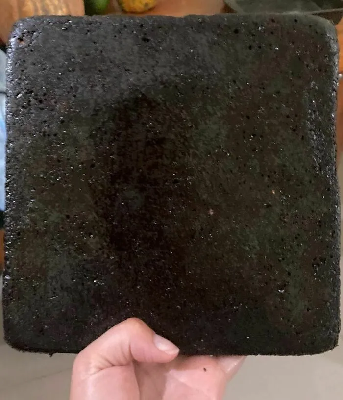 "No sé qué pasó con los Brownies" dijo mi pareja