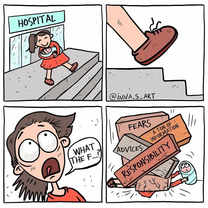 30 Comics By This Artist That Show The Funny Struggles Of Parenthood (New Pics)