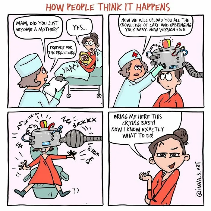 30 Comics By This Artist That Show The Funny Struggles Of Parenthood (New Pics)