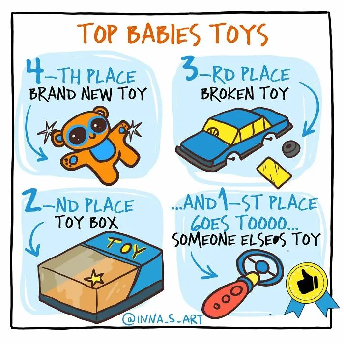 30 Comics By This Artist That Show The Funny Struggles Of Parenthood (New Pics)