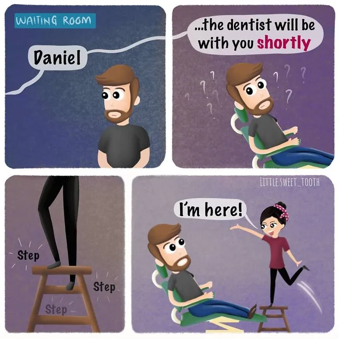 This Dentist Makes Humorous And Wholesome Comics Based On Her Profession (70 Pics)
