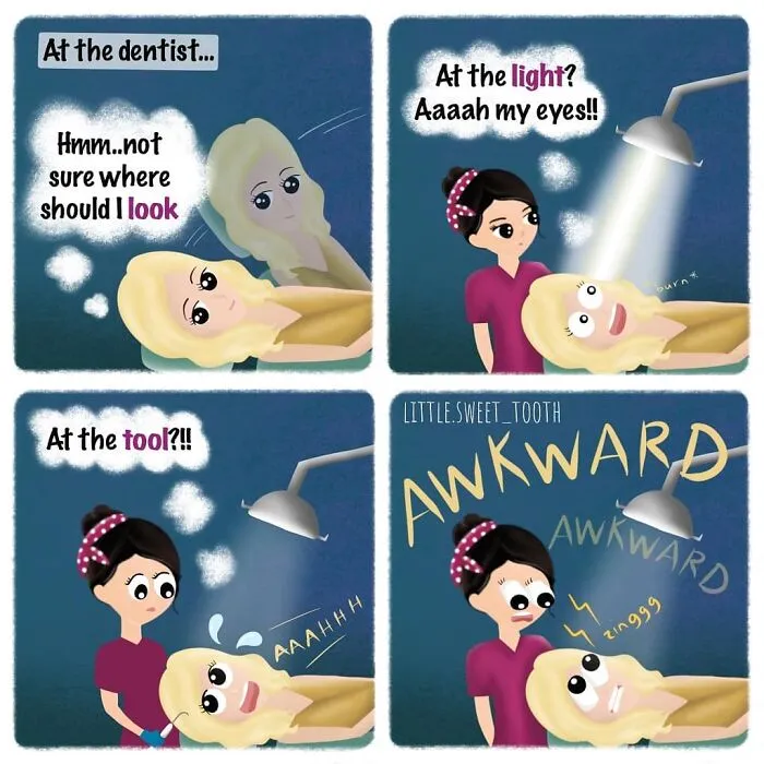 This Dentist Makes Humorous And Wholesome Comics Based On Her Profession (70 Pics)