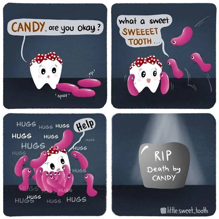 This Dentist Makes Humorous And Wholesome Comics Based On Her Profession (70 Pics)
