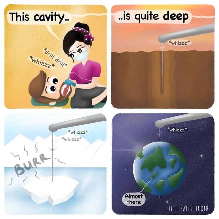 This Dentist Makes Humorous And Wholesome Comics Based On Her Profession (70 Pics)