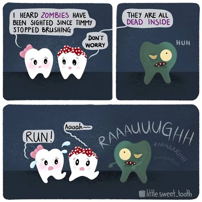 This Dentist Makes Humorous And Wholesome Comics Based On Her Profession (70 Pics)