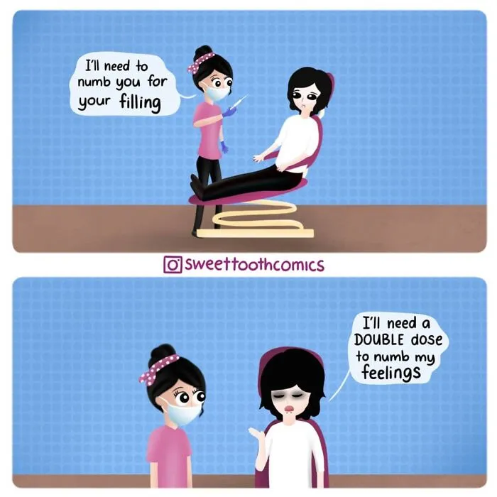 This Dentist Makes Humorous And Wholesome Comics Based On Her Profession (70 Pics)