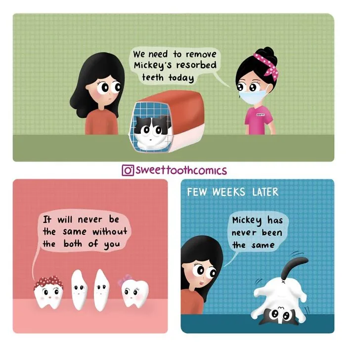 This Dentist Makes Humorous And Wholesome Comics Based On Her Profession (70 Pics)