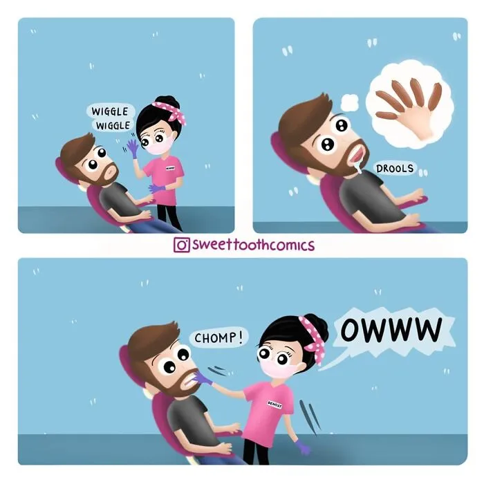 This Dentist Makes Humorous And Wholesome Comics Based On Her Profession (70 Pics)