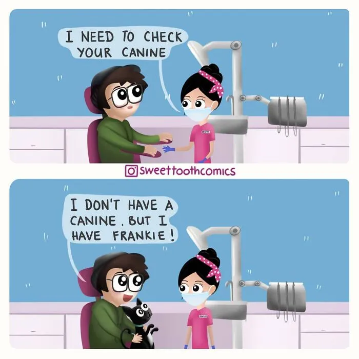 This Dentist Makes Humorous And Wholesome Comics Based On Her Profession (70 Pics)
