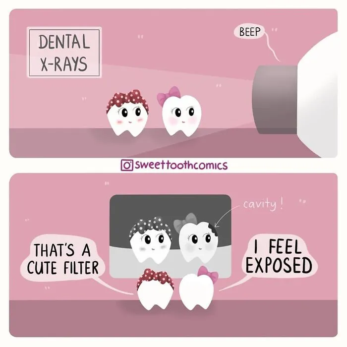 This Dentist Makes Humorous And Wholesome Comics Based On Her Profession (70 Pics)
