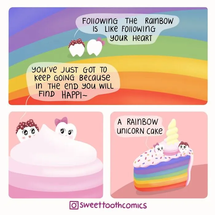 This Dentist Makes Humorous And Wholesome Comics Based On Her Profession (70 Pics)