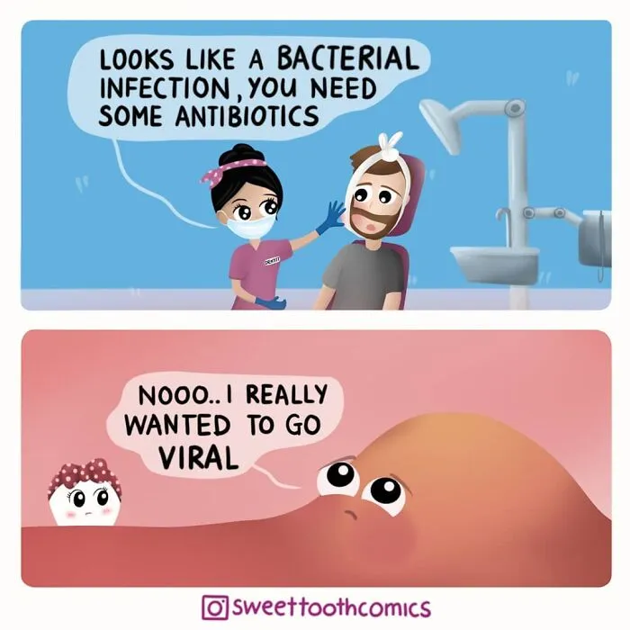 This Dentist Makes Humorous And Wholesome Comics Based On Her Profession (70 Pics)