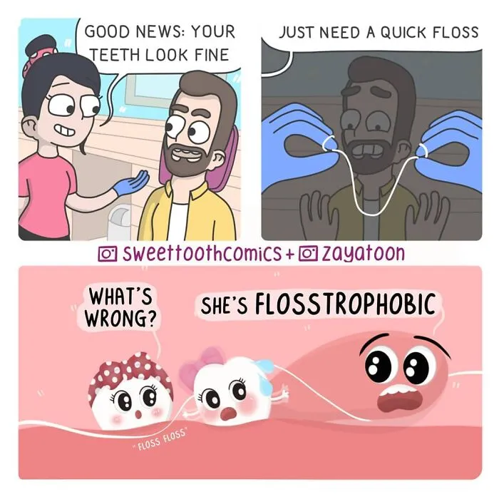 This Dentist Makes Humorous And Wholesome Comics Based On Her Profession (70 Pics)