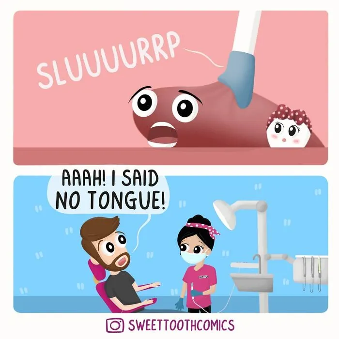 This Dentist Makes Humorous And Wholesome Comics Based On Her Profession (70 Pics)