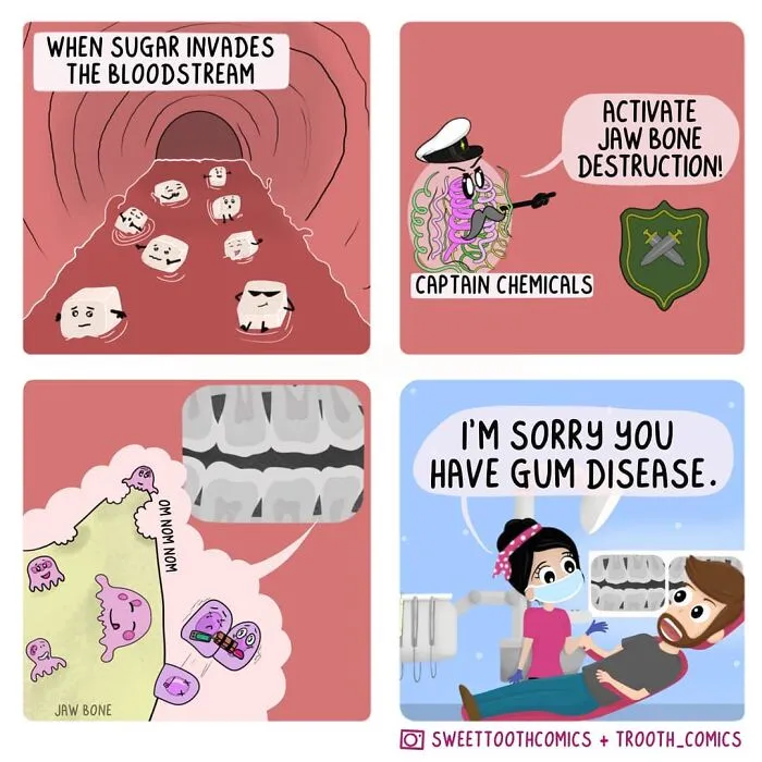This Dentist Makes Humorous And Wholesome Comics Based On Her Profession (70 Pics)