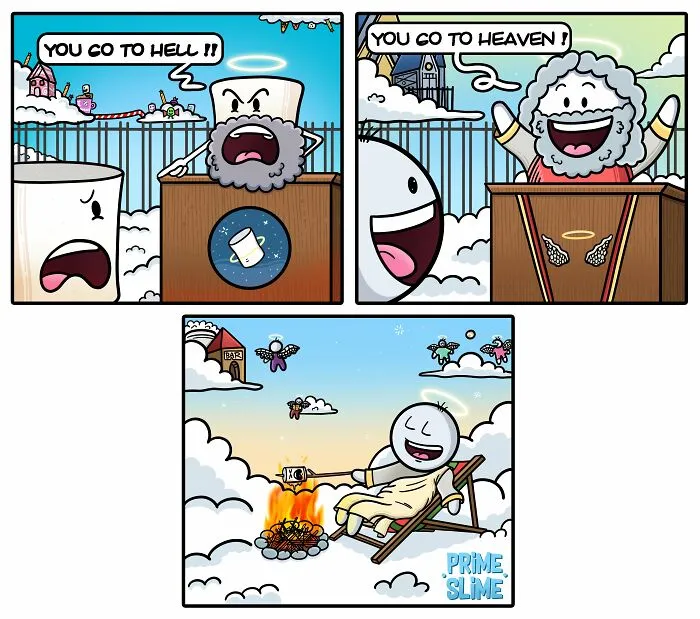 Artist Duo Makes Absurd Comics With Surprising Endings (24 Pics)