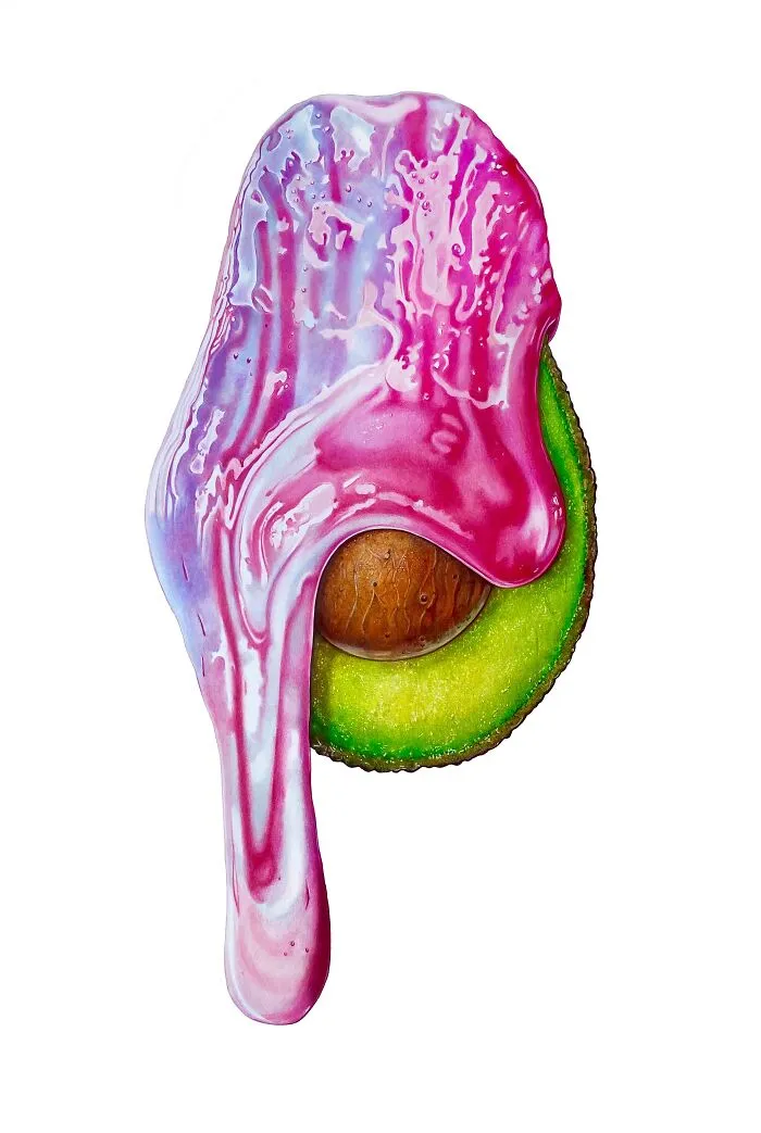 Introducing The "Slime Series": I Work With Slime To Create Hyper-Real, Hand-Drawn Artworks (9 Pics)
