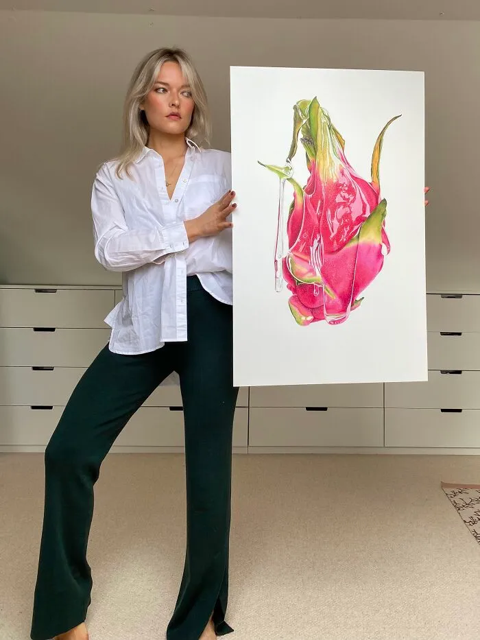 Introducing The "Slime Series": I Work With Slime To Create Hyper-Real, Hand-Drawn Artworks (9 Pics)